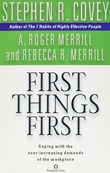 Picture of First Things First - Stephen R. Covey