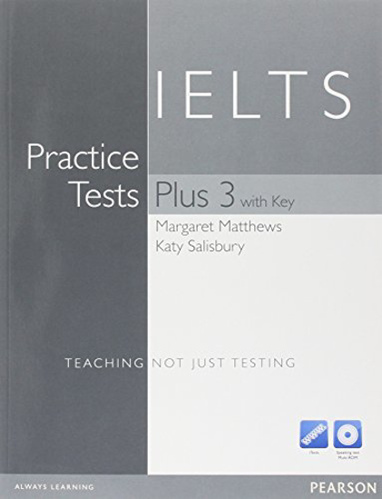Picture of IELTS Practice Tests Plus 3 with Answer Key & CD-ROM
