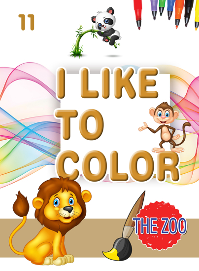 Picture of I Like To Color  - THE ZOO /11