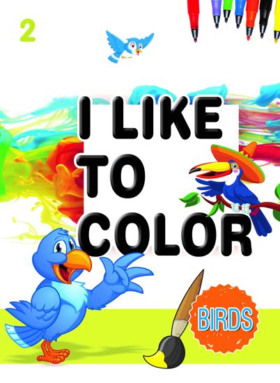 Picture of I Like To Color - BIRDS / 2